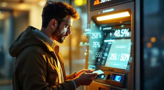 Cuánto cobran de comisión por sacar dinero con tarjeta de crédito
